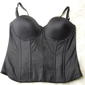 Maidenform Corselet Bustier black size 36C